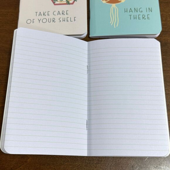 Small Notebooks Journal Set of 3 3.5 x 5 inches Narrow Lines Indoor Plants - Picture 5 of 5